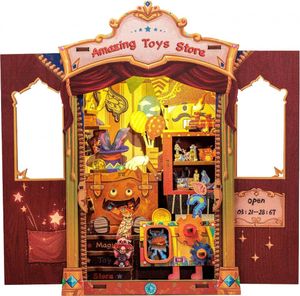 DIY Book Nook - Amazing Toys Store I Puzzle 3D I Cutebee I Book Nook DIY Book Nook - Amazing Toys Store I Puzzle 3D I Cutebee I Book Nook
