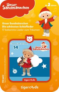 tigercard - Unser Sandmännchen - Folge 14: Die schönsten Schlaflieder - Tigermedia Karten