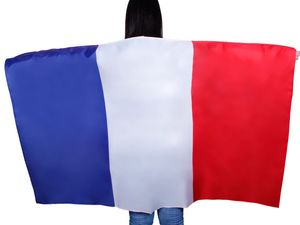 Flaggen Cape als Fanumhang, Modell wählen:Frankreich