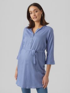 Mamalicious Umstandstunika Shirt Schwangerschaft Umstandsmode Casual Kleid | XL
