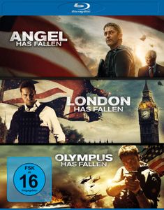 Olympus Has Fallen - Die Welt in Gefahr/London Has Fallen/Angel Has Fallen - Triple Film Collection  [3 BRs] - Blu-ray Boxen
