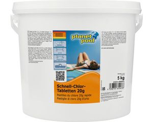 Planet Pool - Schnell-Chlor-Tabletten 20 g, 5 kg