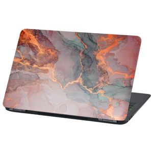 Laptop Folien Cover 15 Zoll 26x38cm LP73 bunter Marmor Aufkleber Schutzlaminat Laptop Notebook Sticker Folie Schutzhülle Skin