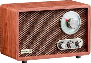 Rádio Cyberlux Bluetooth | Retro-Radio | USB | Slot pro SD kartu | FM/AM | Retro design | Anténa