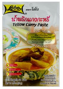 Lobo Thailändische Gelbe Currypaste 50g