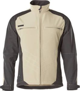 MASCOT® Herren Softshelljacke DRESDEN khaki, schwarz Größe S