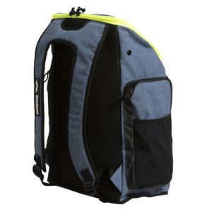 arena Team 45 Rucksack für Schwimmen groß schwarz Backpack, Farbe:Schwarz