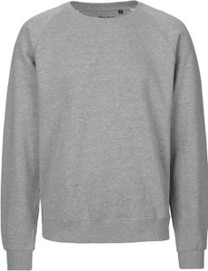 Neutrálna Unisex mikina Bio Raglan Sweater O63001 Grau Sports Grey L