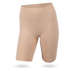 Figurenformende Shapewear ( Beige / M ) Miederhose Taille Body Shape Bauch Kontrolle Unterwäsche - Miederpants High Waist Höschen / Slip