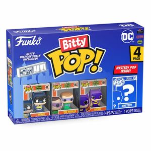 DC - Batman'66 The Riddler Batgirl 4er Pack - Bitty Pop! Funko