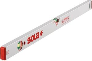 Poziomica AZB 100cm aluminium srebrny 0,5 mm/m 0,50 mm/m SOLA