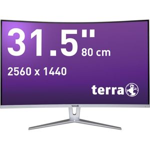 TERRA 3280W 32' Curved-Monitor 2560x1440 5ms 144Hz LED silver/white