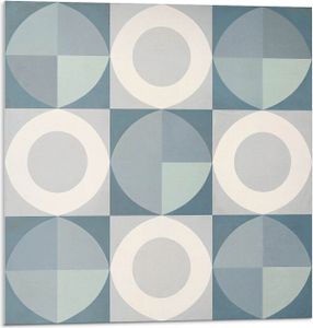 Geometria kruhov a tvarov– Samolepiace dlaždice – Nástenné obklady – Nástenné panely – Samolepiace obklady do kúpeľne – Samolepiace obklady do kuchyne – Samolepiace tapety na stenu – Nástenné dekorácie –9 Jednotky 30 x 30 cm