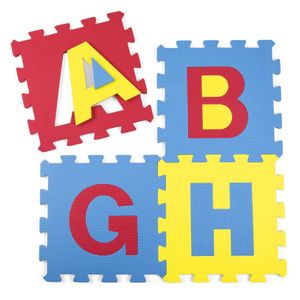 KIDUKU 86 teilige Puzzlematte - Kinderspielteppich, Spielmatte, Spielteppich für Baby & Kinder