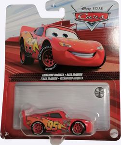 Mattel Disney Pixar Cars Diecast Blesk McQueen s pretekárskymi kolesami