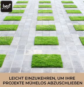 Feiner Quarzsand für enge Pflasterfugen, unkrauthemmend, organische Bestandteile, verschiedene Körnungen (0,8-1,2 mm)