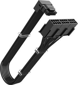 Akasa Kabel G-Nexus PX24 AK-CBPW31-30BK 12+4-polig (RA)(m) auf 3x8-polig (RA)(w) 30cm (AK-CBPW31-30BK)