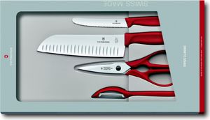 Victorinox Swiss Classic Kitchen Set 4 tlg. rot