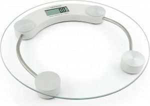 Esperanza EBS007W Personenwaage Kreis Weiß Elektronische Personenwaage