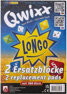 Nürnberger Spielkarten - Qwixx - Longo, Ersatzblöcke 2er