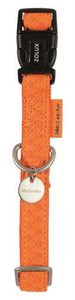 klick-Halsband Zolux 2 x 35-50 cm Kunstleder orange
