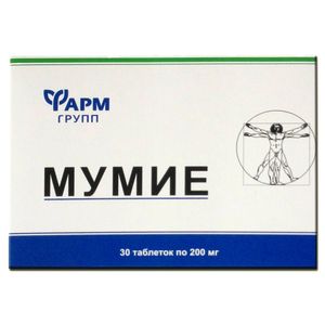 Mumijo Tabletten 30 Stück Naturprodukt Mineralstoffe Hyminsäure