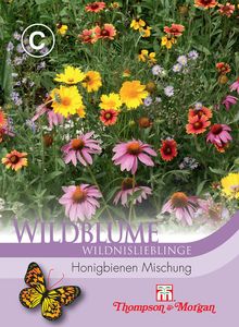 Wildblume Honigbienen Blumenmischung | Bienenwiese von Thompson & Morgan