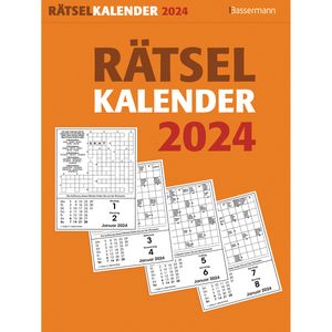 Rätselkalender 2024. Der beliebte Abreißkalender für alle Rätselfreunde