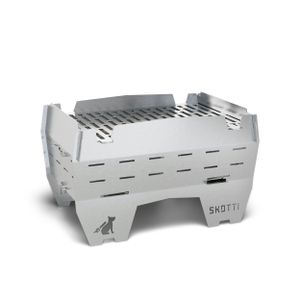 SKOTTI MINI steckbarer Edelstahl Grill