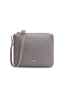 Vuch Dámská crossbody kabelka Coalie Dotty Grey šedá Univerzální