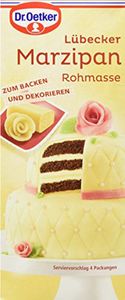 Dr. Oetker feinste Lübecker Marzipan Rohmasse g.g.A 200g 5er Pack