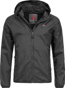 Höhenhorn Rigi Herren Regen Jacke Outdoor Rain Freizeitjacke Schwarz Gr L