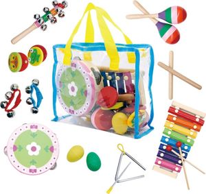 Hudobná sada 14 nástrojov + taška Ecotoys