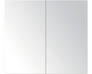 Spiegelschrank 2-türig Graueiche 70x65x13 cm