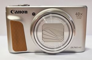 Canon PowerShot SX740 HS, 20,3 MP, 5184 x 3888 Pixel, CMOS, 40x, 4K Ultra HD, Silber