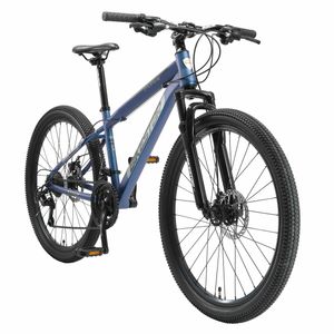 BIKESTAR horský bicykel 26 palcov | 15 palcový rám, 21 prevodov Shimano, kotúčové brzdy | modrá