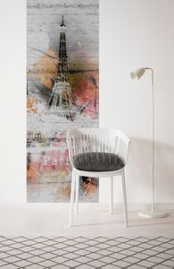 Komar Digitaldruck Vlies Panel "Paris" 100 x 280 cm, bunt, 1315-DV1