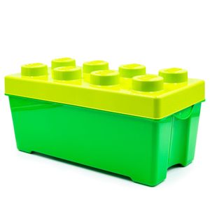 Original grüne LEGO Aufbewahrungsbox Medium