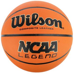 Wilson NCAA Legend Ball WZ2007601XB, Basketballbälle, Unisex, Orange, Größe: 5