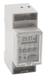 Digitale Zeitschaltuhr für den Schalttafel-Einbau McPower "STE-5", 230V, Bluetooth, 1.800W