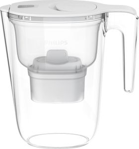 Philips Filter-Wasserkocher AWP2943WHT, 2,6l, Micro X-Clean, mit Timer, weiß, 3x Micro X-Clean Softe