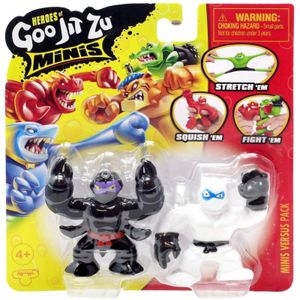 Heroes of Goo Jit Zu Minis Versus Pantaro vs Scorpius Gummi Stretch Figur 2er Set