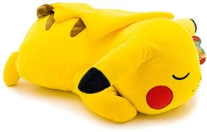 Pokemon Plüschfigur - schlafender Pikachu (45cm) Kuscheltier Stofftier Plüschtier