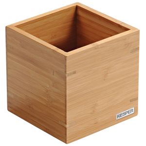 KESPER Küchenutensilienbox / Aufbewahrungsbox - Bambus