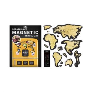 Magnetische Karte - Reisekarte Magnetische Welt