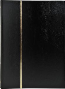 EXACOMPTA 26161E Album na pečiatky EXACOMPTA, 225 x 305 mm, čierny, 64 strán