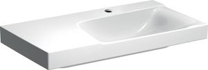 GEBERIT Waschtisch Xeno² 90 cm Ablage links weiß mit KeraTect® Spezialglasur 500535011