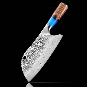 Küchenmesser aus geschmiedetem Stahl Ultra scharf langlebig  Das Allzweckmesser, Metzgermesser oder Hackbeil wird Sie überzeugen