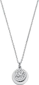 Michael Kors Halskette aus Sterlingsilber mit Anhänger und Zirkonia