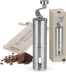BEEM Kaffeemühle Grind-2-GO manuell 40g Edelstahl BEEM Kaffeemühle Grind-2-GO manuell 40g Edelstahl